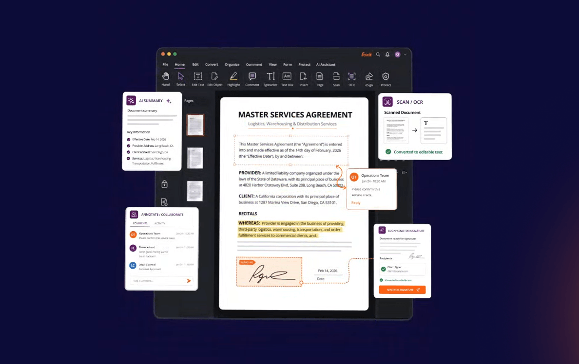 Foxit – PDF & Document Management Solution